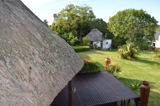 More evidence that the old thatch had to be replaced.
