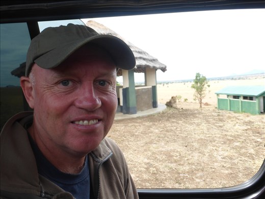 A pride of lions had taken over the camp site. We didn't get down this time!