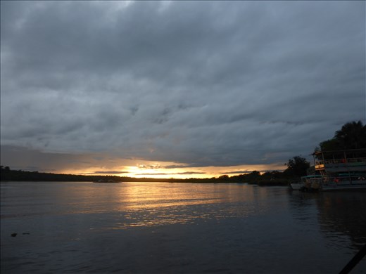 Sunrise on the Nile as we head on a boat trip to the delta.