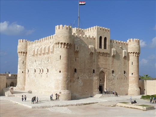 The old fort in Alexandria was in good nick.