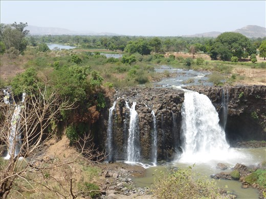Waterfall on the Blue Nile.