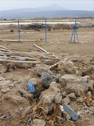 The guide took us to this 'resort' to swim in a lake. I think not. We headed into town.