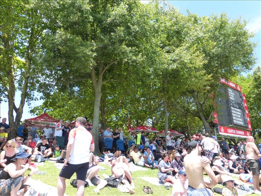 The Barmy Army take over Newlands.