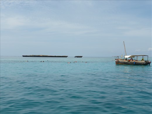 Off on a snorkelling trip.