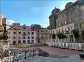 One of the many smaller squares in Timisoara.: by steve_and_emma, Views[206]