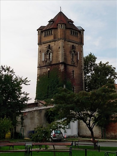 An old water tower.
