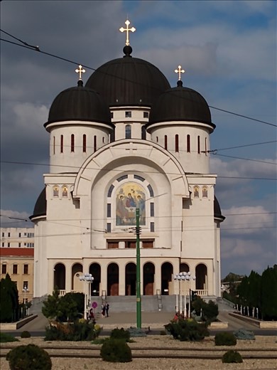 The New Orthodox cathedral.