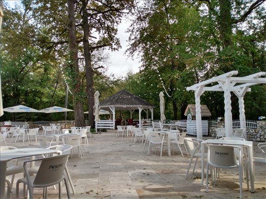 La Padurea Verde restaurant is a nice spot for lunch after visiting the museum or the forest.