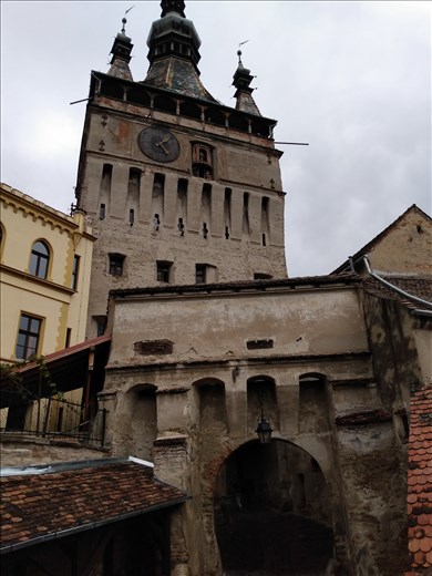 The Clock Tower in Sighisoara.