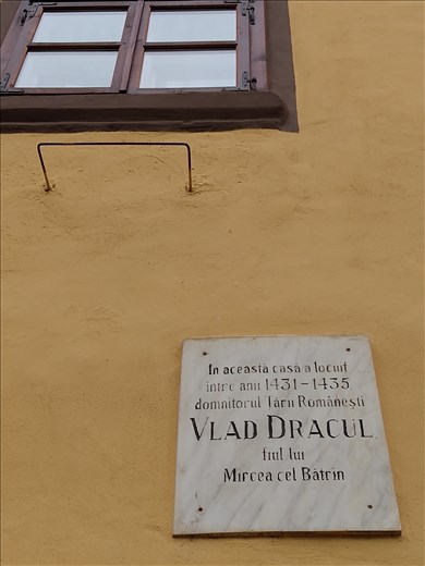 Dracula was born here.