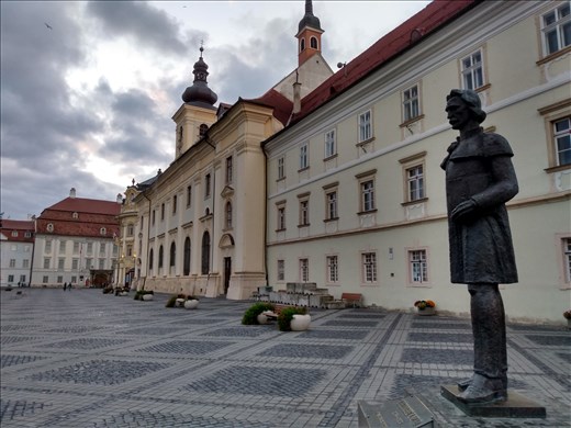 The expansive Piata Mare is the focal point of the old town.