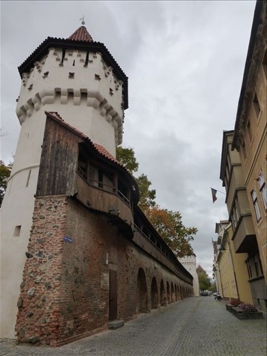 The old city walls.