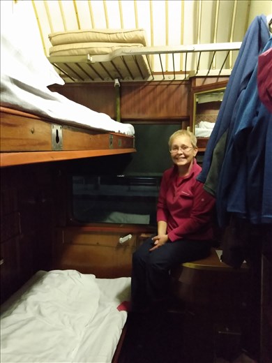 Night train to Bucharest.