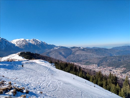 In the mountains around Azuga.