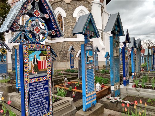 The 'Merry Cemetery' Sapanta.