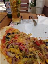 Peas on a pizza - not recommended.: by steve_and_emma, Views[152]