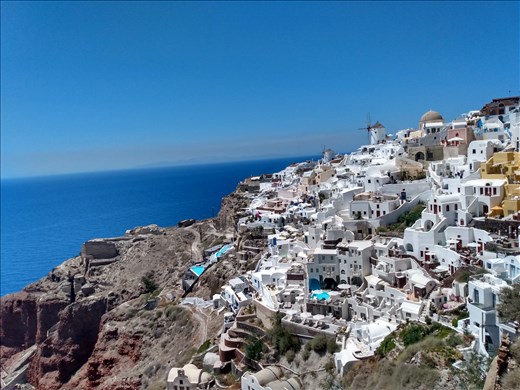 Oia village.