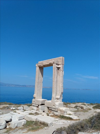 Portara, Naxos Town.