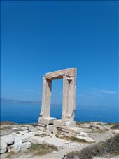 Portara, Naxos Town.: by steve_and_emma, Views[216]