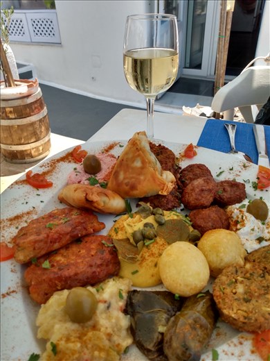 A fantastic Greek meze didn't do much for our waistline or wallet.