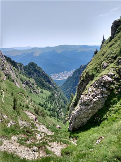 The view from Caraiman Cabana.