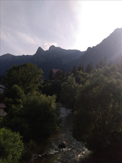 Sunset view from the castle.