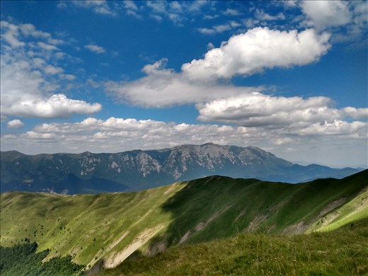 We had fantastic views on the ridge walk.