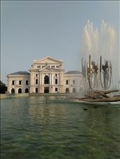 fountain in front of the beautiful theatre.: by steve_and_emma, Views[145]