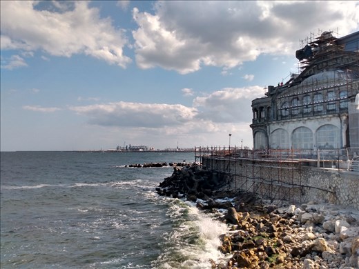 The casino in Constanta is being renovated.