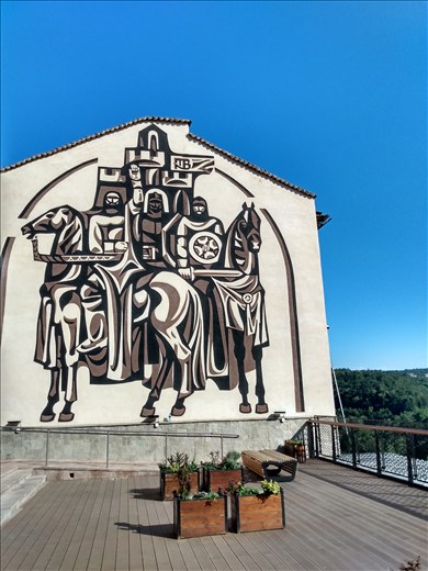 Interesting street art.