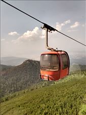 Getting the cable car down after a wonderful trek.: by steve_and_emma, Views[417]