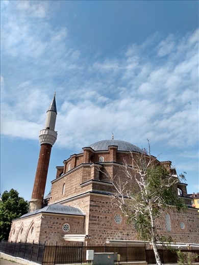 A mosque in downtown Sofia.