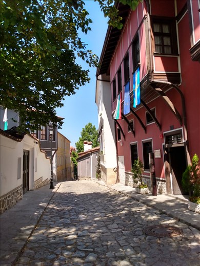 Plovdiv old town.