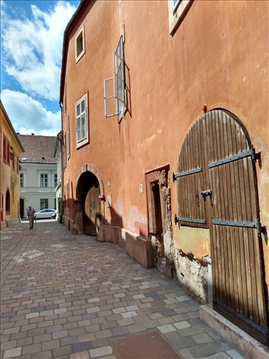 Wandering the streets of Castle Hill in Buda.