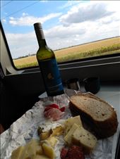 Enjoying some Hungarian produce on the way back to Timisoara.: by steve_and_emma, Views[350]