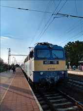 Our train broke down at  this station for 2 hours! We eventually got back to Timisoara.: by steve_and_emma, Views[358]