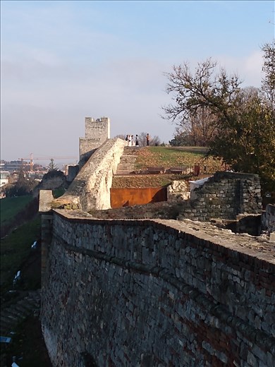 Old walls of the fortress.