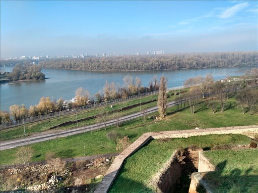 The fortress was our favourite place in Belgrade as it was a lovely quiet green space with great views and history.
