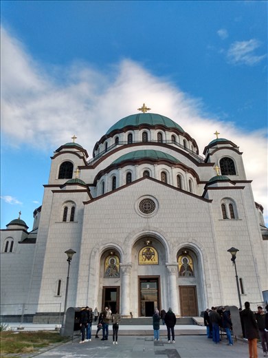 Sveti Sava temple, the 2nd largest Orthodox church in the world.