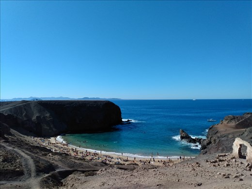 Papagayo Beach.