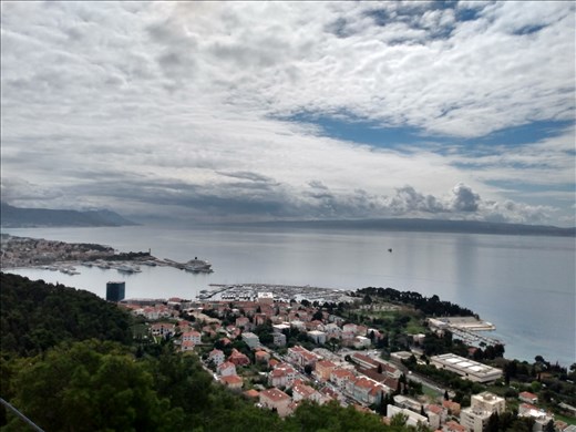View from the Marjan Peninsular.