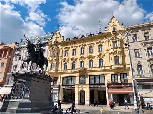 Main square in Zagreb