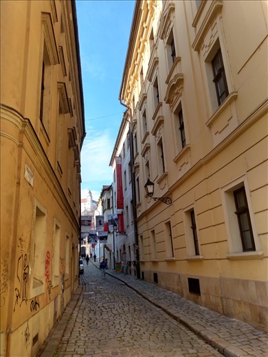 The old town has lots of narrow streets to explore.