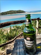 Enjoying a Windhoek beer in Kenton.: by steve_and_emma, Views[199]