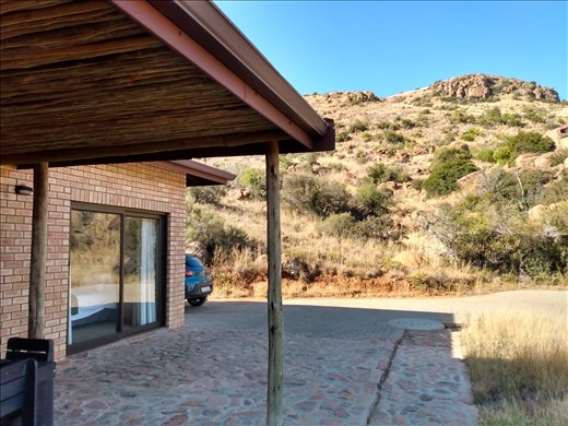 Our amazing chalet in Mountain Zebra.