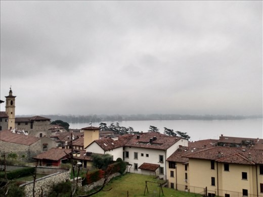 We finally got a view of the lake.