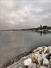 Lake Garda when we first arrived in Descenzano del Garda.: by steve_and_emma, Views[240]
