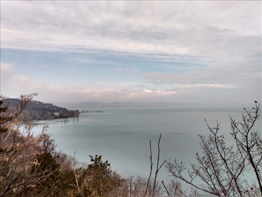 View of Lake Balaton from Tihany.