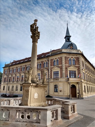 The beautiful old square.