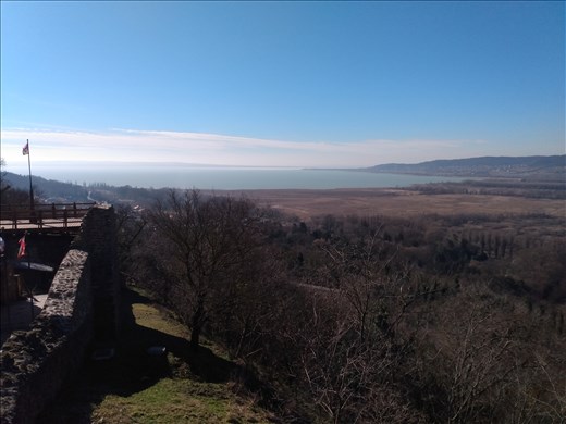 Great views from the castle walls.
